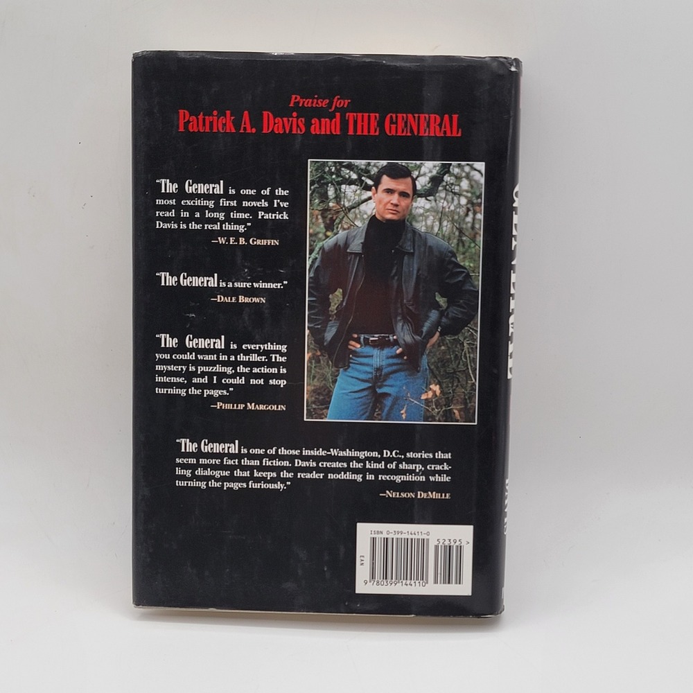 Patrick A. Davis The General Hardcover First Edition Military Thriller Good - Picture 2 of 10